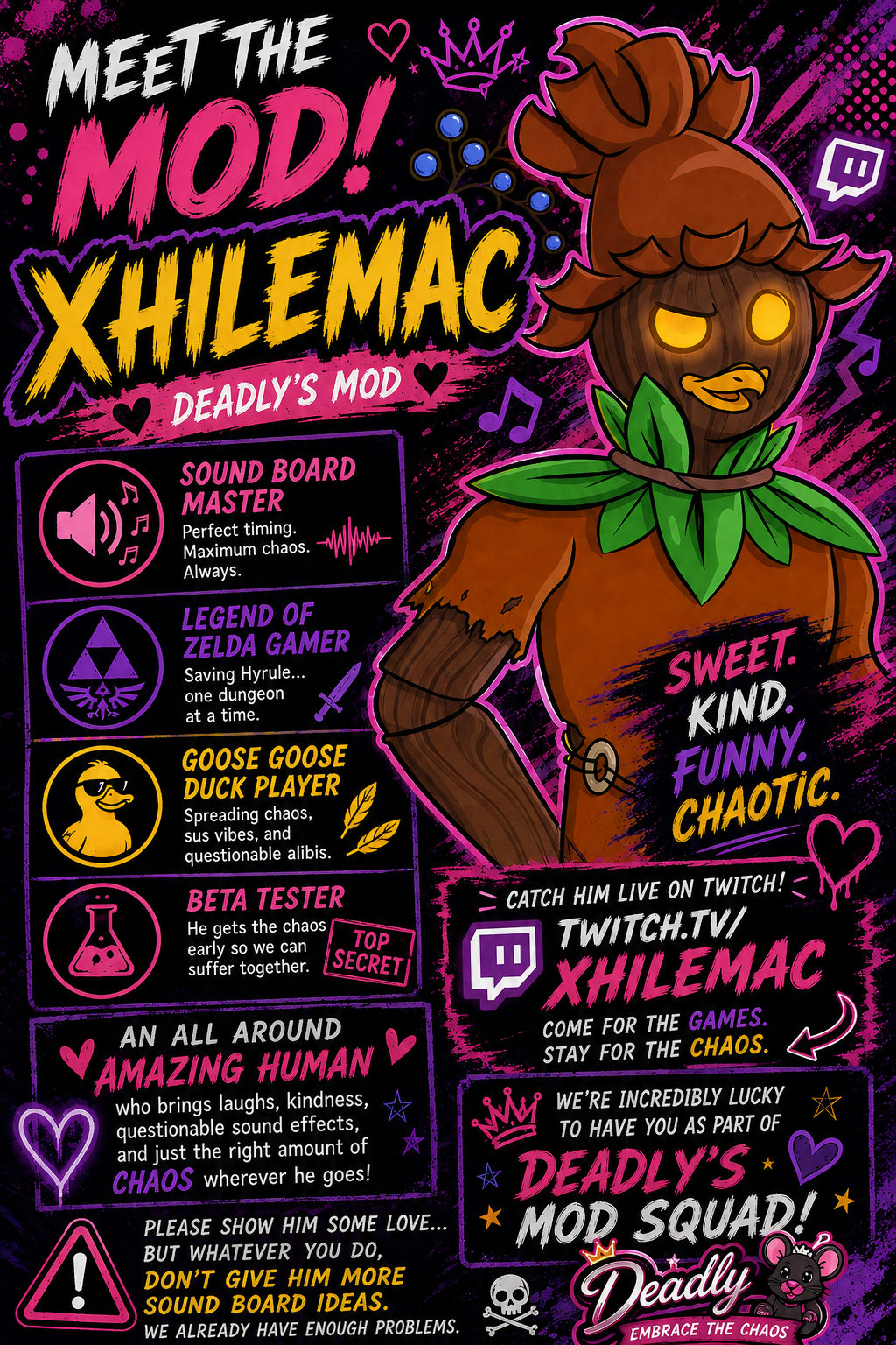 Meet Xhilemac community spotlight poster